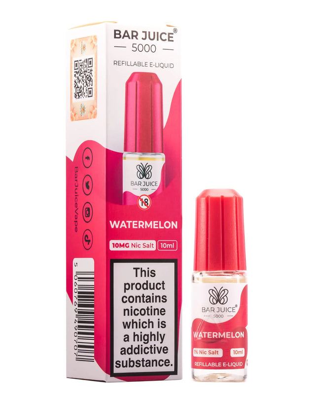 Bar Juice 5000 nic salts (10-pack) 10 & 20 MG