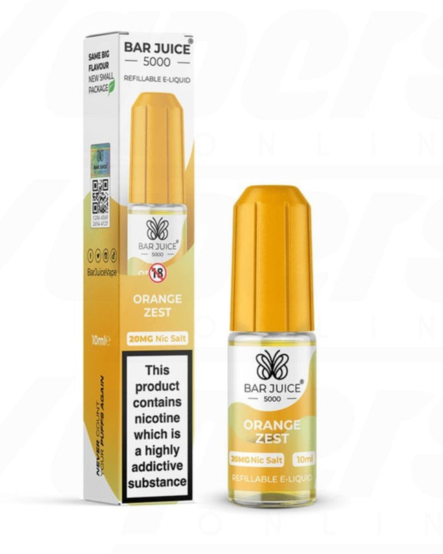 Bar Juice 5000 nic salts (10-pack) 10 & 20 MG