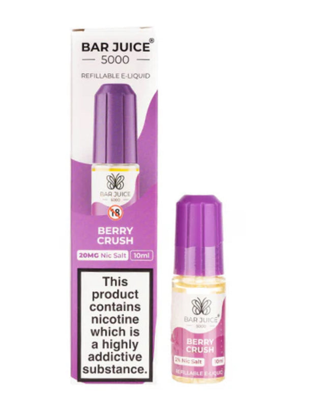 Bar Juice 5000 nic salts (10-pack) 10 & 20 MG