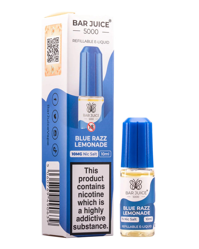 Bar Juice 5000 nic salts (10-pack) 10 & 20 MG
