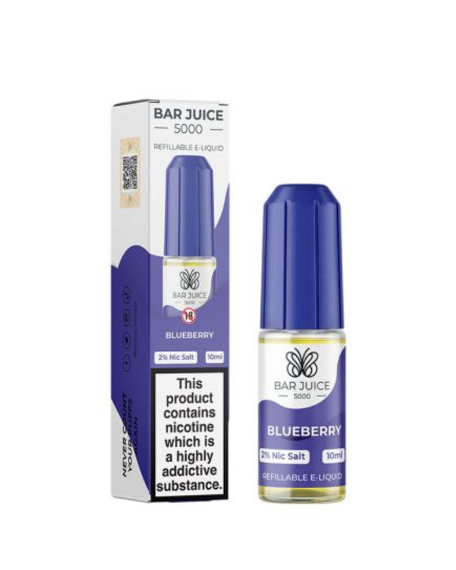 Bar Juice 5000 nic salts (10-pack) 10 & 20 MG