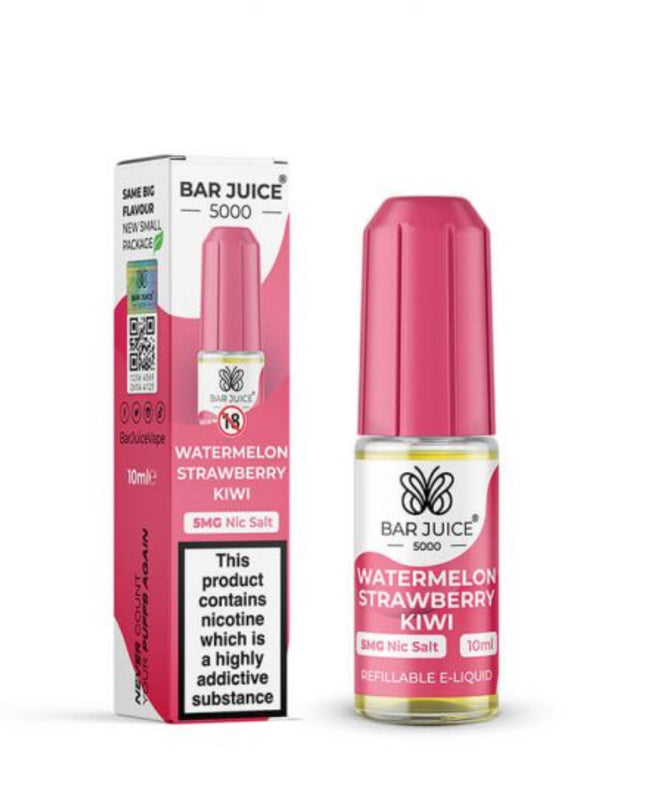 Bar Juice 5000 nic salts (10-pack) 10 & 20 MG
