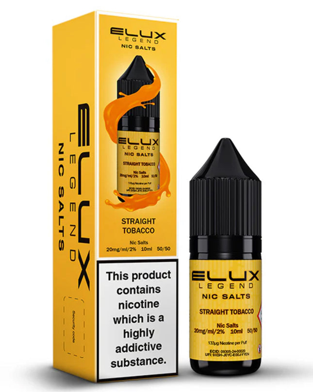 ELux Legend Nic Salts 10ml 10MG & 20MG (10- Pack)