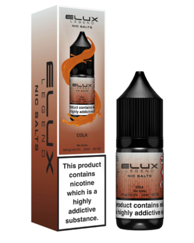 ELux Legend Nic Salts 10ml 10MG & 20MG (10- Pack)