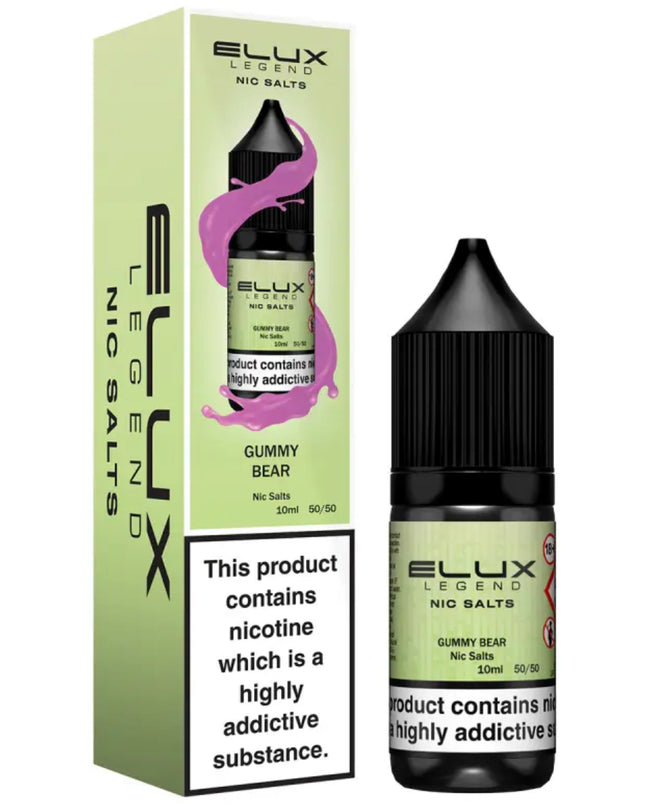 ELux Legend Nic Salts 10ml 10MG & 20MG (10- Pack)