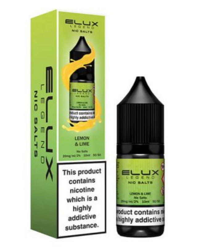 ELux Legend Nic Salts 10ml 10MG & 20MG (10- Pack)