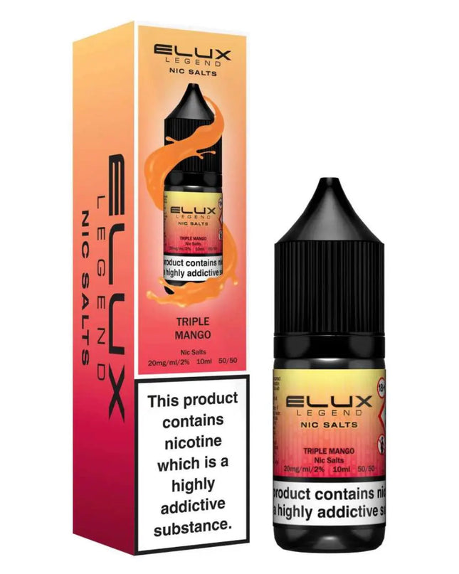 ELux Legend Nic Salts 10ml 10MG & 20MG (10- Pack)