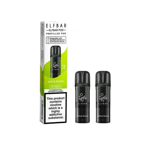 Elf Bar 600 Prefilled Pods 2 pack