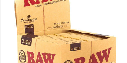 Raw Classic Rolling Papers Connoisseur King size slim + tips