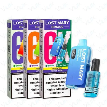 Lost Mary MB6000 (Pack of 5)
