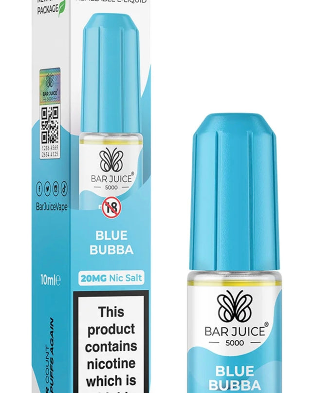 Bar Juice 5000 nic salts (10-pack) 10 & 20 MG