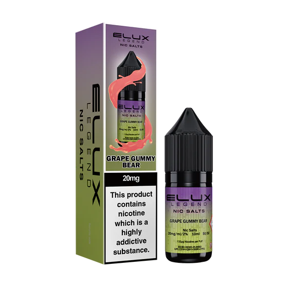 ELux Legend Nic Salts 10ml 10MG & 20MG (10- Pack)