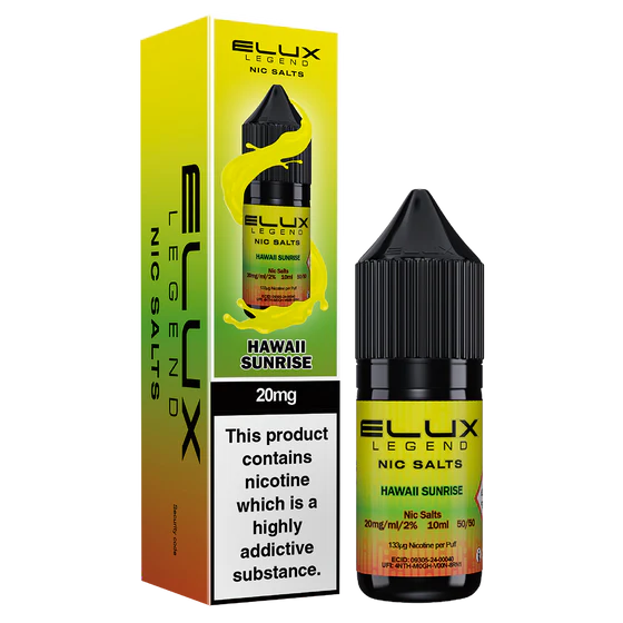 ELux Legend Nic Salts 10ml 10MG & 20MG (10- Pack)
